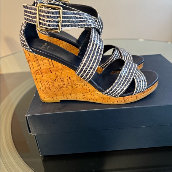 Beautiful Cole Haan wedge sandals. Worn only once. Like new. - Picture 4 of 5